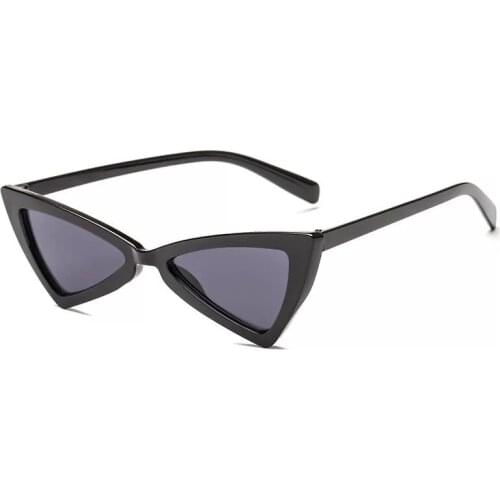 Small Triangle Cat Eye Sunglasses Women Fashion Vintage Cat Eyeglasses Female Stylish Sun Glasses UV400 Goggles