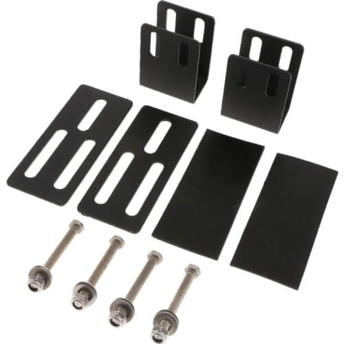 Universal Car Roof Rack Bar Light Bracket Holder Bumper Kit Authentic Parts