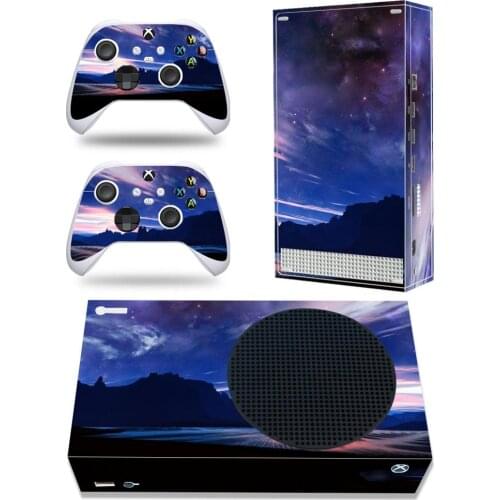 For Xbox Series S Skin Sticker For Xbox Series S Console and 2 Controllers Gamepad Vinyl Skin Sticker Decal