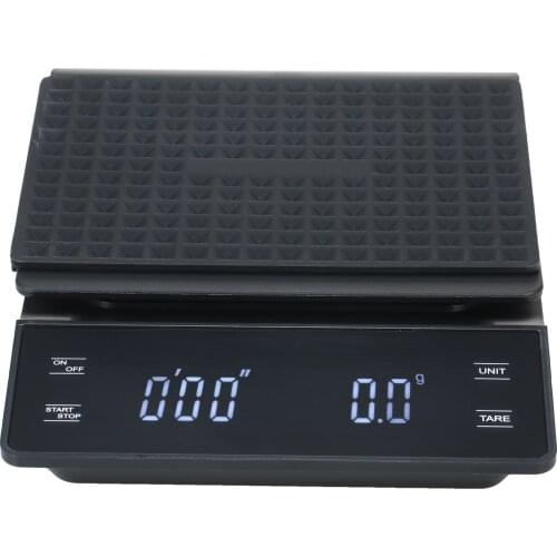 0.3g~3Kg High Precision Digital Scale with Waterproof LED Display with Backlight Portable Kitchen Scale Baking and Coffee Scale