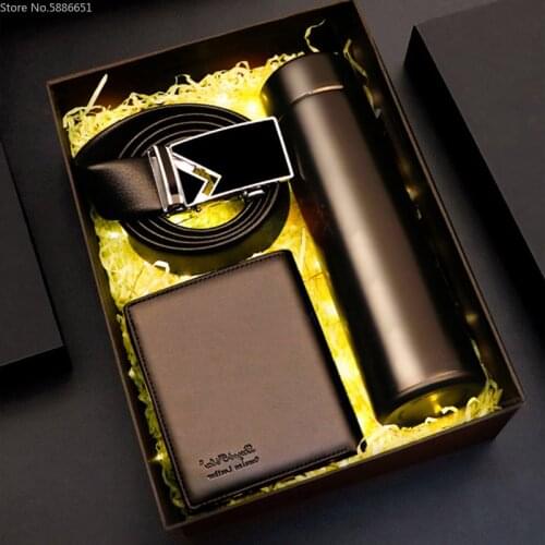 1 Set Custom Gift Purse Wallet Cup Belt Photo Marriage Boyfriend Father Bithday Best Man Valentines Day Gift