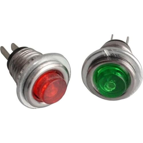 1 PCS DS-101 Normally Open 8mm Miniature Self-reset Round Button Switch