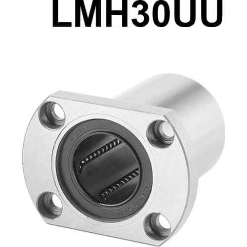 30Mm LMH30UU Flange Linear Motion Ball Bearing Bush