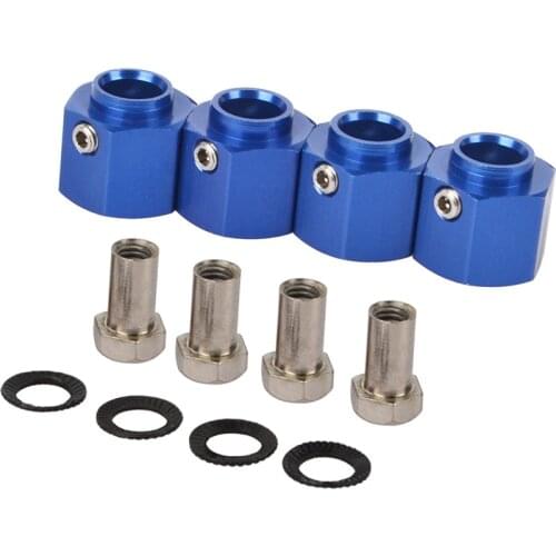 4PCS 8MM/10MM/12MM TRX4 Adaptor Hex Wheel Hubs for 1:10 RC Crawler Traxxas TRX-4 TRX4 Upgrade Accessories