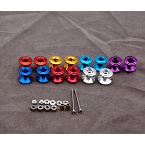 4PCS/8PCS 15398/94945/95231 Guide Roller 12-13mm Double Section Anti-Hanging Guide Wheel Faucet Parts for Tamiya Mini 4WD Car