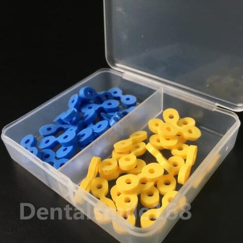 Autoclavable Dental Elastic Rubber Fixing Wedges Matrix Matrices Dam Composite 1box