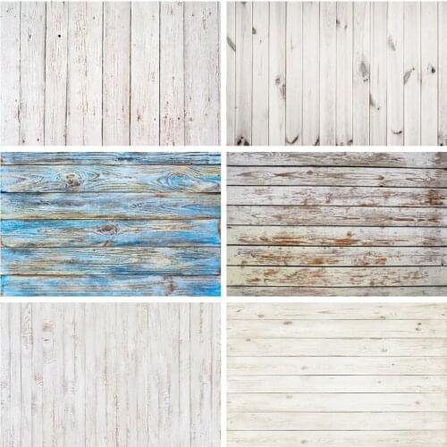 Laeacco Wooden Board Photophone For Food Texture Planks Baby Shower Backdrops Photography Backgrounds Newborn Kids Photocall