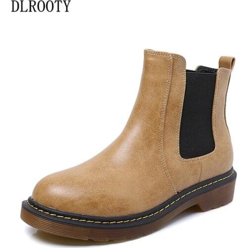 DLROOTY Women's Ankle Boots
