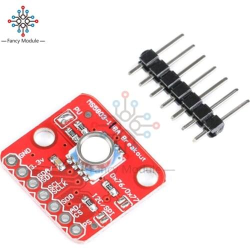 GY-MS5803-14BA MS5803 14BA Fluid Liquid Gas Pressure Height Sensor Breakout Module Waterproof Pressure Sensor for Arduino