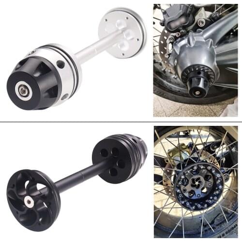 Rear Defense Sliders Kit Wheel Protector For BMW R 1250 GS Adventure R 1200 GS LC 2013-2016 R 1200 RS LC Motorcycle