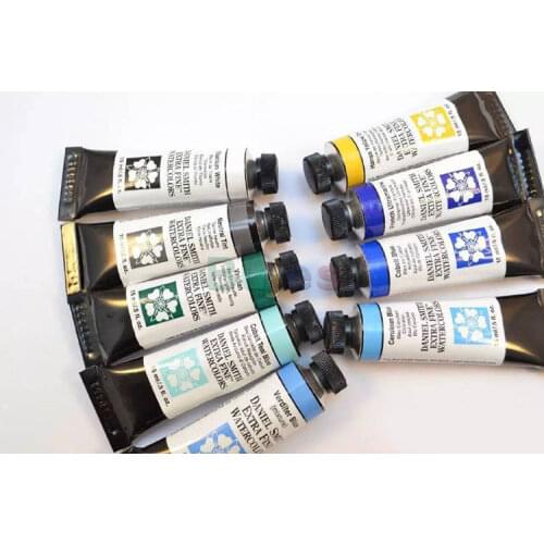 Daniel Smith 15ml Single tubular Professional Watercolor Pigment, Art Acuarelas Mineral Color, Pearlescent Colors