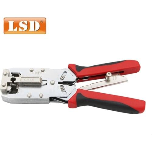 RJ45/RJ11 Modular crimping tool AMP Cat6 RJ45 RJ11 Crimper Stripper Cutter LS-2810R
