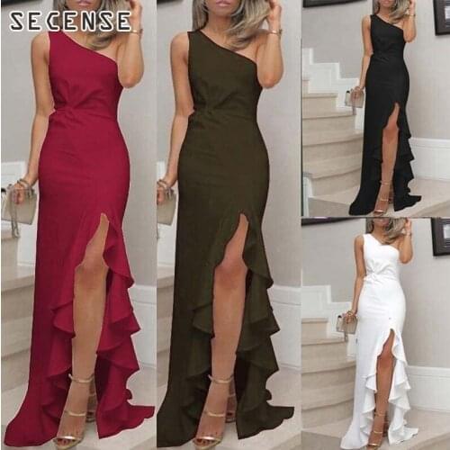 Летние платья с открытыми плечами SECENSE China At AliExpress