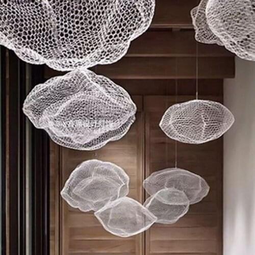 Modern minimalist chandelier clothing store milk tea shop coffee shop sales office sky star cloud chandelier