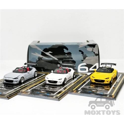 YM Model 1:64 PANDEM Mazda MX5 Roadster Resin Model Car
