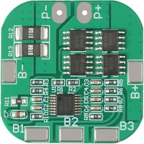 BMS PCM Battery Protection Board 4S 14.8V / 16.8V 20A Peak Li-ion BMS PCM for Lithium LicoO2 Limn2O4 18650 Li battery