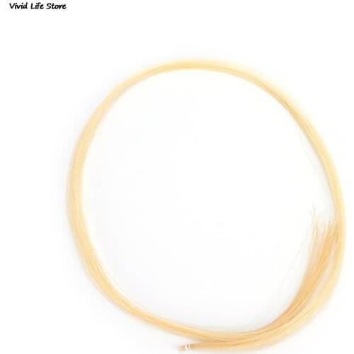1 Hank Of Mongolian Stallion Bow Hair Violin Bow Hair Violin Viola Cello Fiddle Violin Parts Accessories