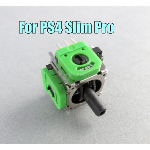 200pcs Green Right/Left Joystick 3D Analog Stick Sensor for Playstation Dualshock 4 PS4 Pro Controller Repair Part