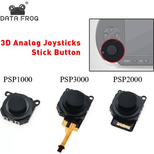 Data Frog Analog Stick for Sony PSP 1000/PSP 2000/PSP 3000 Game Console Controller for PSP Gamepad Joystick Repair Accessories