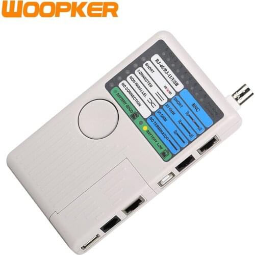 4 in 1 Remote Network Cable Tester Cables Tracker Detector for UTP STP LAN Test Tool