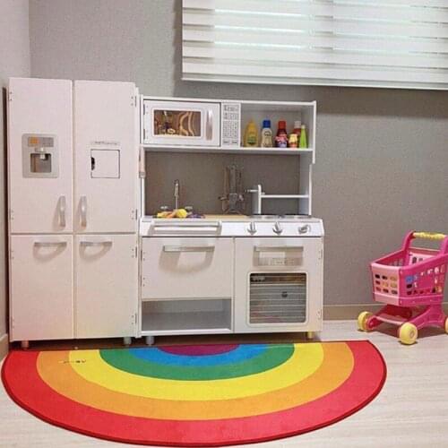 Baby Playmat Rainbow Playing Mats Kids Rug Floor Playmats Children Rainbow For Bedroom Rugs Nursery Decor