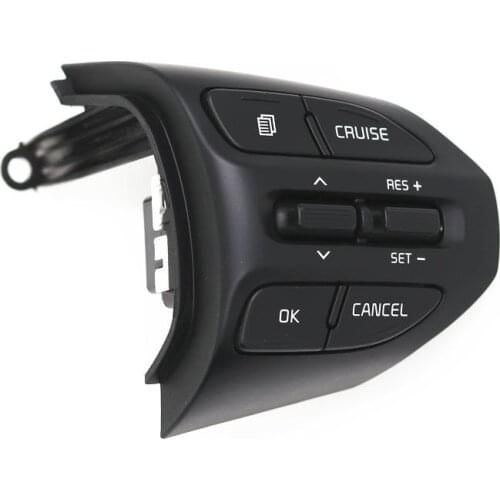 For KIA K2 RIO IKSLAIN AUGUST X-LINE LUXE RED LINE Steering Wheel Cruise control Button Bluetooth Audio Phone Volume Switch Car