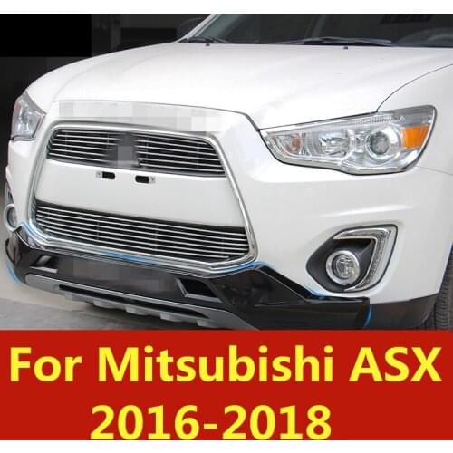 Before and after bumper Anti-collision bar Front and rear guard bumper Exterior modification For Mitsubishi ASX 2016-2018