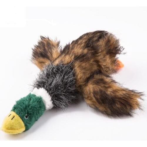 Hot Sale Dog Toy Squeaking Duck Dog Toy Plush Toy for Pet Dogs Chew Aqueaker Squeaky Plush Sound Duck Toy Design