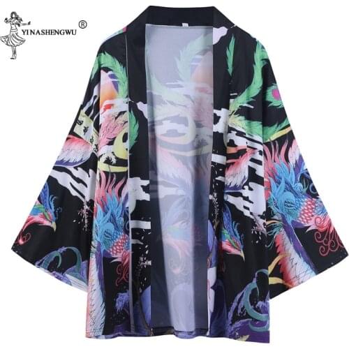 Traditional Japanese Kimonos Yukata Cardigan Kimono Haori Asian Clothes Summer New Men Women Sunscreen Thin Loose Tops Japan