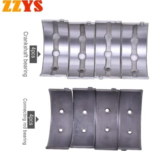 Motorcycle Engine Crankshaft Tile & Connect Rod Bearing Set STD32mm+25 +50 +75 +100 For Honda VTZ250 VT250F VT 250 VF250V VTR250