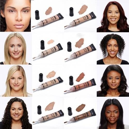 12-colour Hose Concealer Isolation Foundation Liquor Brighten Portable Concealer Liquor Durable and Non-fading Base Paste