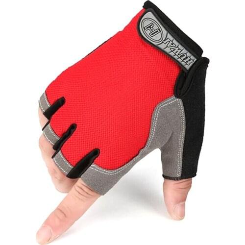 Hot sale Bicycle Riding Men Women Outdoor Climbing Half Finger Gloves Cycling Gloves Summer Sports Fitness Shockproof Bike Glove