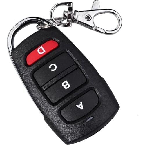 NEW 433mhz Fixed Code Garage Remote Cloner For Aeterna TX433-1 TX433-2 TX433-4 Garage Door Controls Door Opener