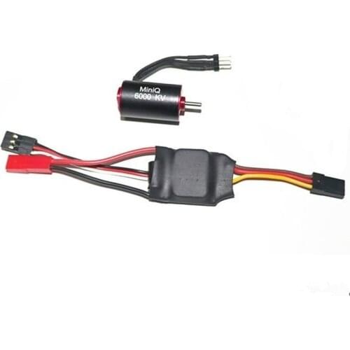 RC Mosquito Cart Brushless Motor 6000KV ESC for 1/28 Wltoys MINI-Q Upgrade Accessories Universal