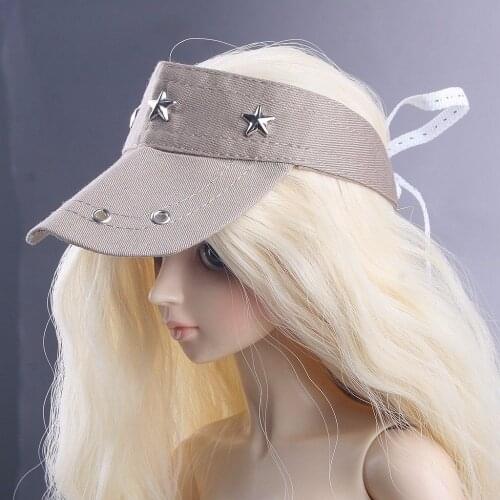 [wamami] 21# Light Brown Jean Cap/Hat/Outfit 1/4 MSD AOD DOD BJD Dollfie