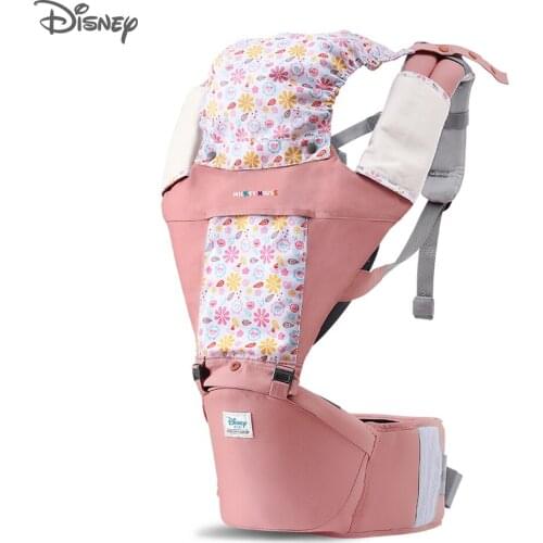 Disney Sling Baby Carrier Infant Baby Hipseat Waist Carrier Front Carry Ergonomic Kangaroo Sling for Baby Travel 0-36 Months