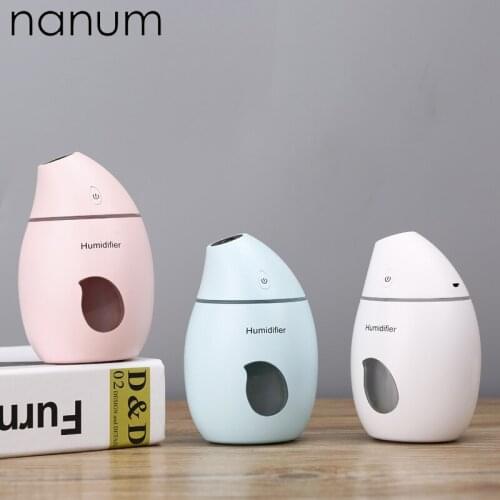 New Mango Humidifier Ultrasonic Mini USB Fogger LED Purifier Aromatherapy Essential Oil Diffuser Car Air Freshener