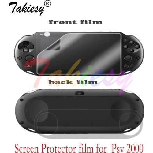 Full body Front+Back Full Body LCD Screen Clear Screen Protector Skin Cover Guard PROFESSIONAL SCREEN GUARDFor PS Vita PSV2000