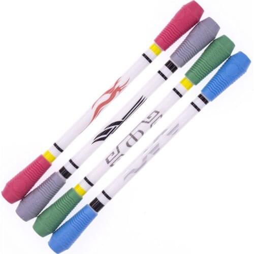 2Pcs Creative Spinning Pen Turn to Scroll Ballpoint Pen Multifunction Stationery Enhance Learning Kids Office Supplies