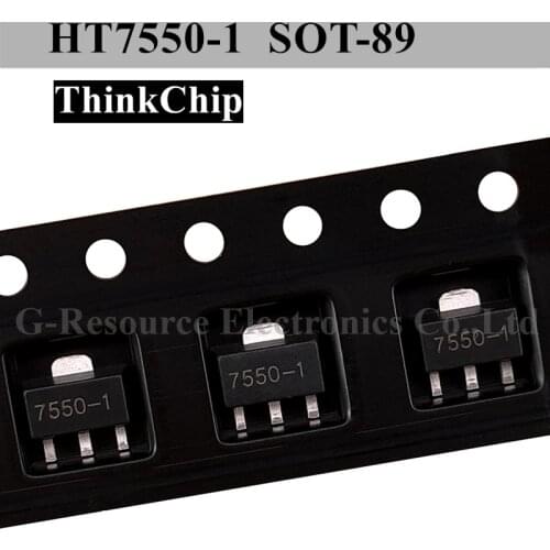 20pcs) HT7550-1 SOT-89 SMD 30V LDO Low Dropout Regulator 7550-1 HT7550 7550 SOOT89