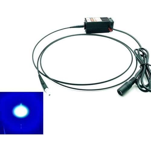 450nm 100mW 500mW 1W Blue Dot Fiber Coupled Laser Laser Small Volume Laser Light