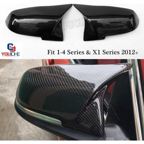 Carbon Fiber Mirror Cover for BMW 1-4 Series F20 F21 F22 F23 F87 M2 F30 F31 GT F34 F32 F33 F36 X1 E84 Replacement Mirror Caps