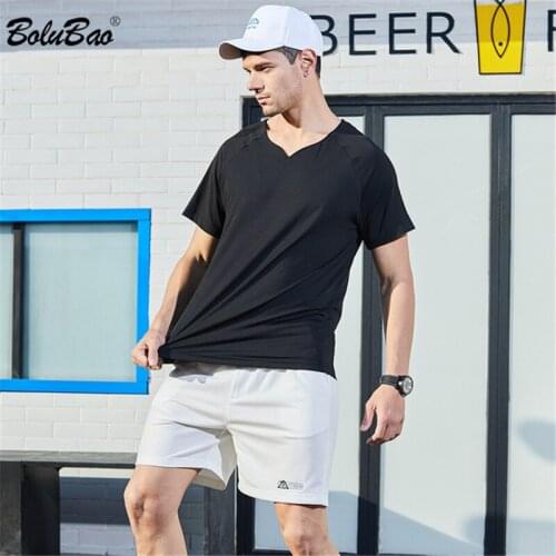 Мужские спортивные футболки Bolubao China At AliExpress