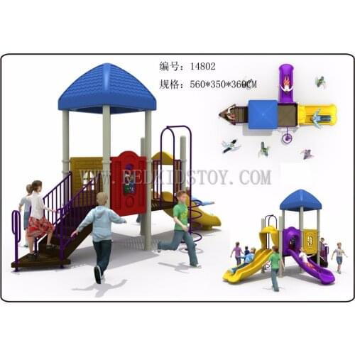 Exported to Argentina Eco-friendly Playground Parque Infantil Plaza De Juegos HZ-14802