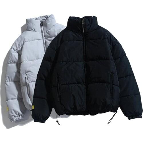 Winter New Men Solid Color Parkas Quality 2020 Mens Stand Collar Warm Thick Jacket Male Fashion Casual Parka Coat Dropshipping