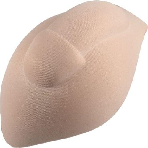 Men Sponge Cup Enhancer Pad Sexy Underwear Push Up Swimwear Cup Briefs Pouch Panties Front Padded Underpants Padded Bulge Pad