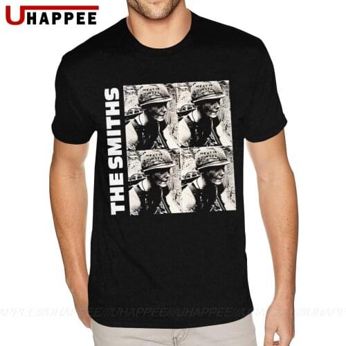 The Smiths Teeshirts Gentlemen Distressed Shirts for Men Short Sleeve Cheap Branded Apparel