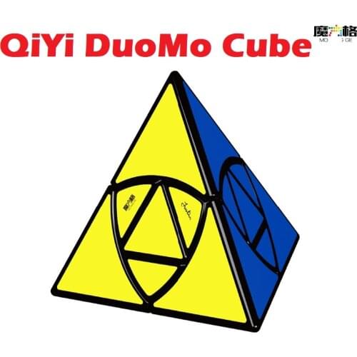 [Picube]QIYI MoFangGe Duomo Pyramind Rice Dumplings Magic Cube stickerless professional jinzita Twisty cube Pyraminx