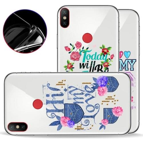 For Xiaomi Redmi note5 Mobile Phone Shell Anti-drop Personality Transparent Trend Female Protective Shell Case Ultra-thin