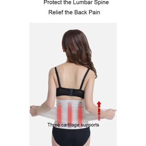 Adjustable Orthopedic Waist Brace Support Therapy Lumbar Waist Posture Corrector Bandage Belt Lower Back Pain Waist Trainer Belt